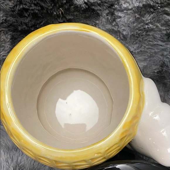 Mr. Peanut Ceramic Cookie Jar - Yellow & Black - Picture 9 of 16